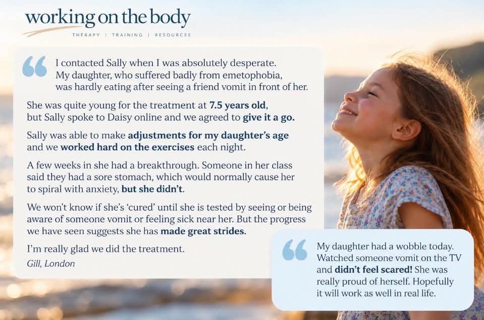 child emetophobia testimonial